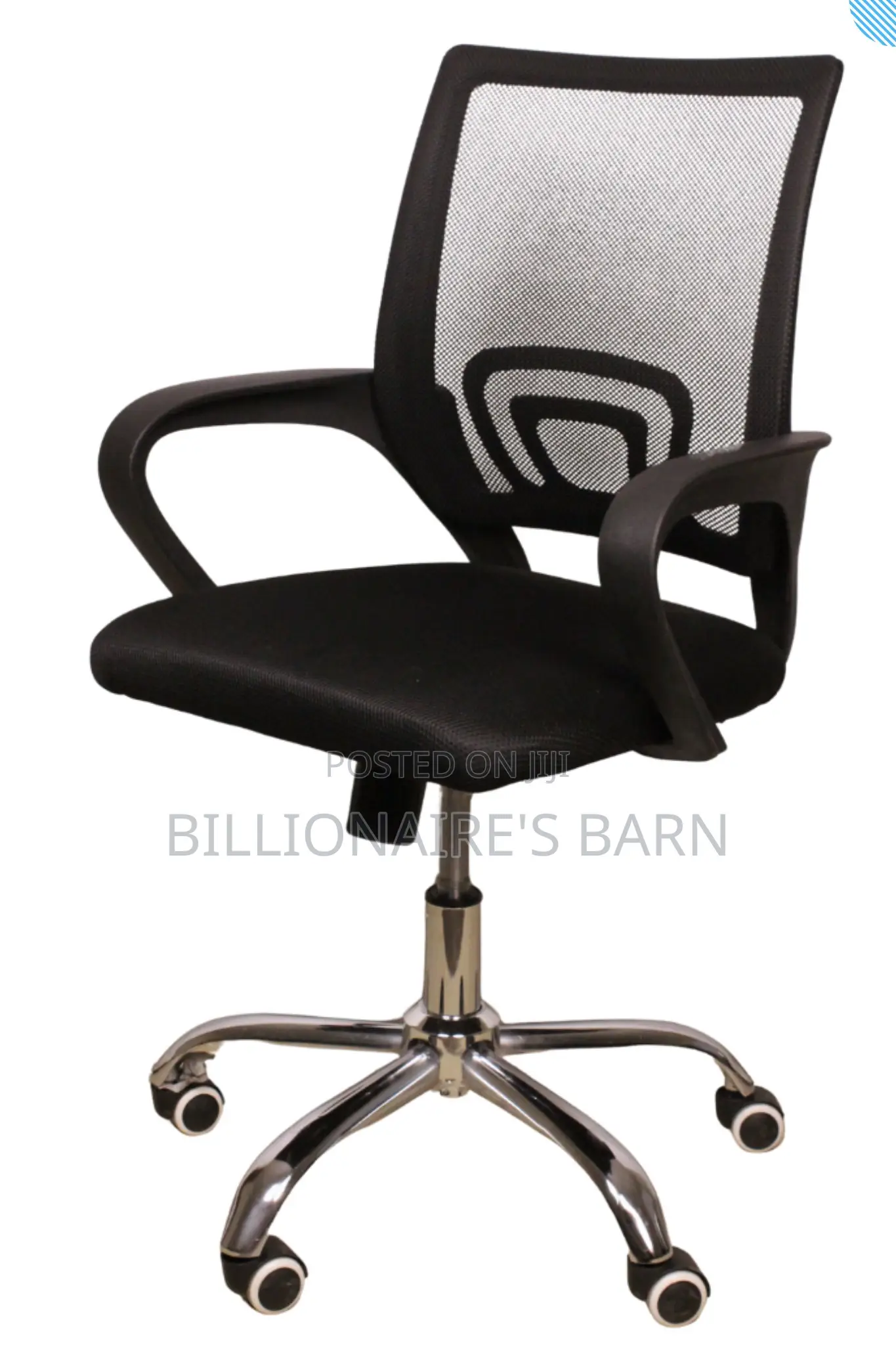 Office Chair; Baltmore Mesh Swivel Secretarial Office Chair