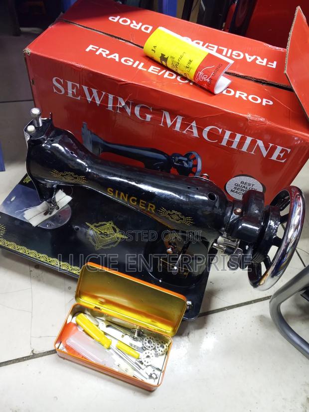 Industrial Singer Sewing Machine Head - main view