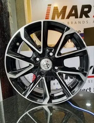 4*6j*14 Inches Black Silver Rims