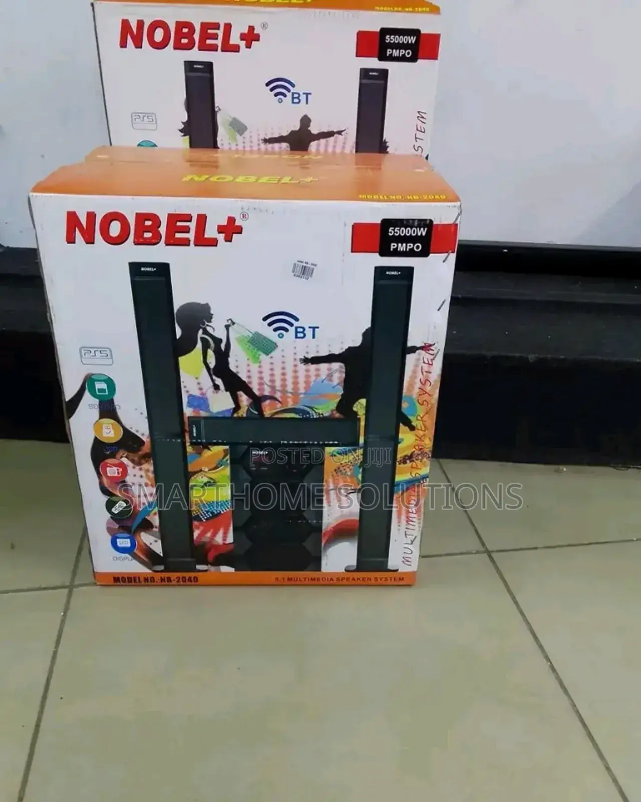 Nobel+ Nb-2040 5.1ch Multimedia Home Theater System