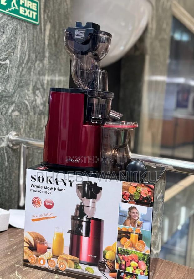 BRWLQND New Sokany Slow Juicer