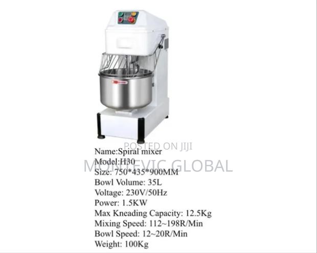 Premier Spiral Mixers 35l Bowl