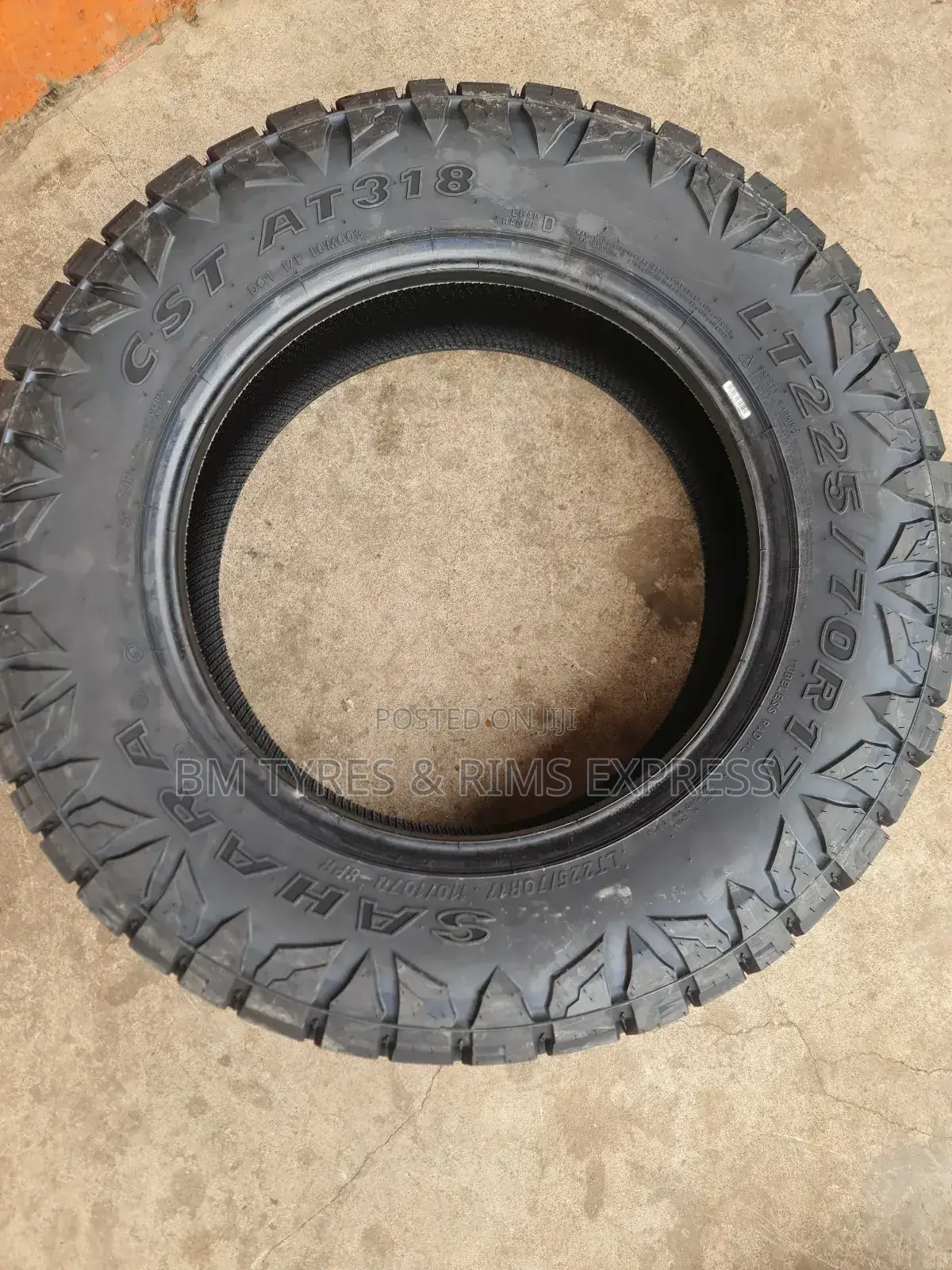 225 /70 R17 CST Tyres (All Terrrain) Commercial.