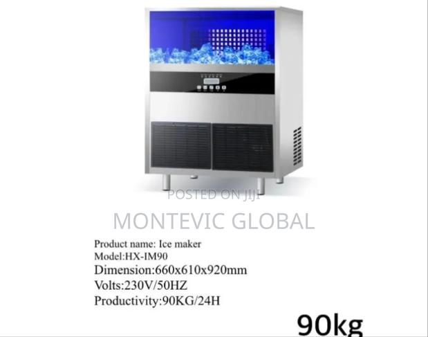 Commercial Ice Cube Maker 90kgs/24hrs