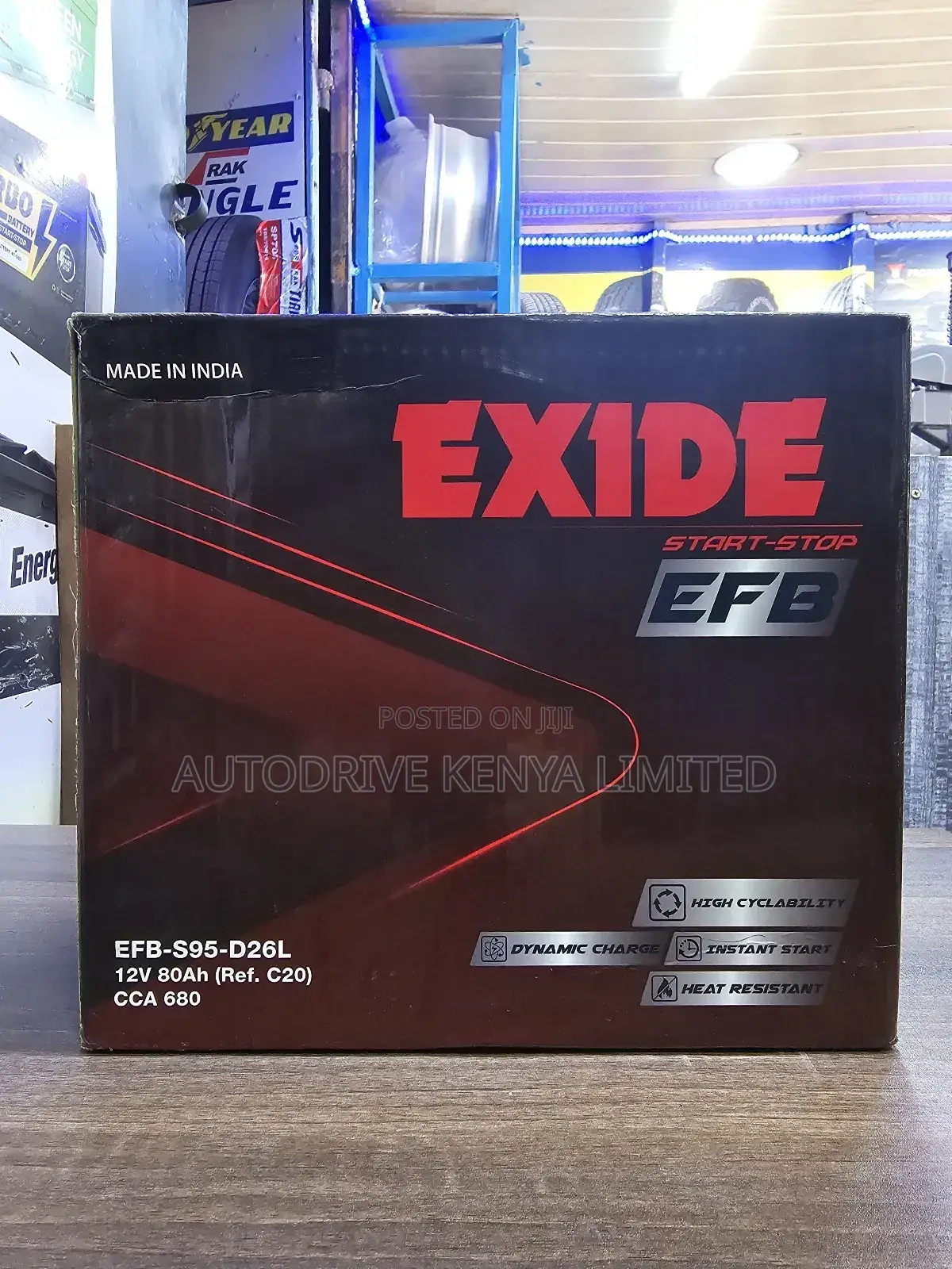 S95 Exide Efb Start Stop Car Battery