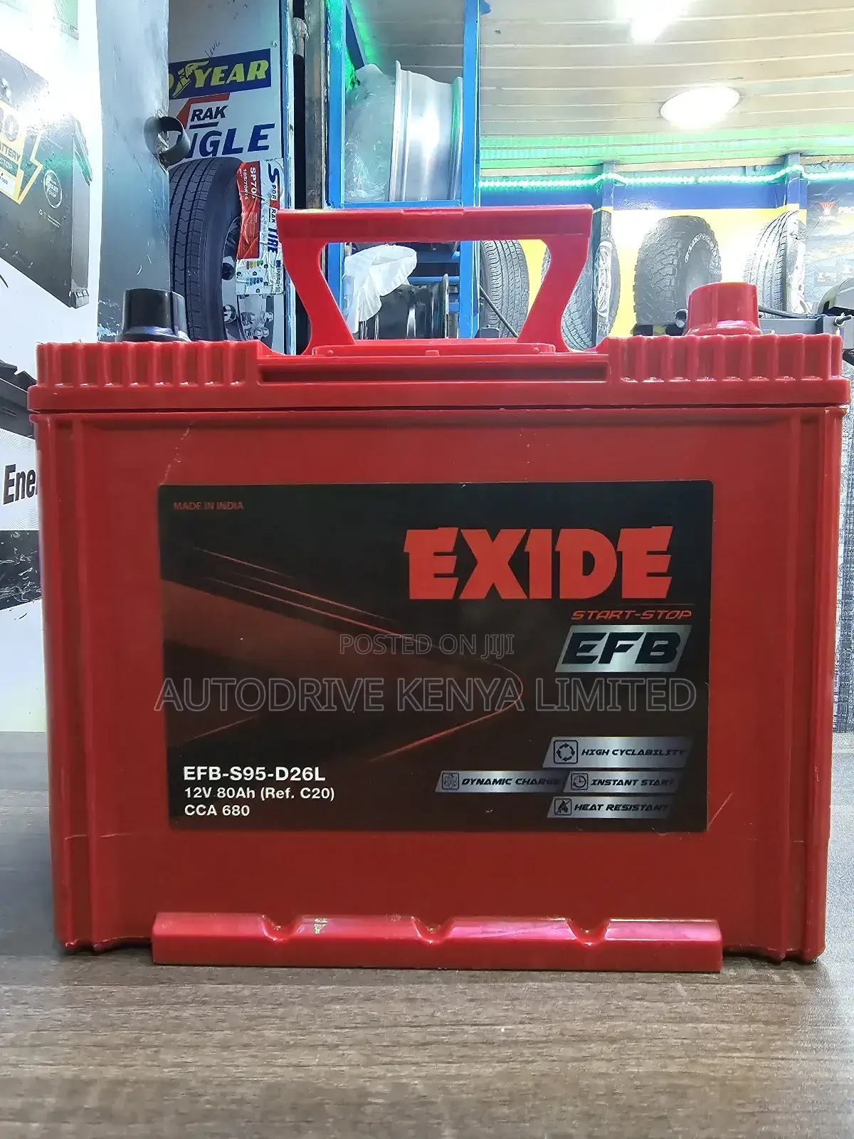 S95 Exide Efb Start Stop Car Battery