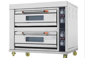 Commercial Electric Oven Two Decks Four Trays