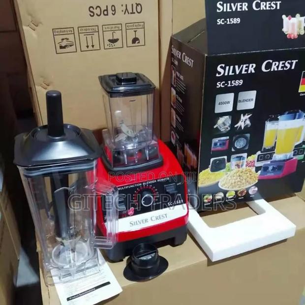 Multifunction Silver Crest Blender - main view