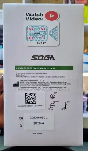 Soga Anesthesia Injector