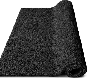 Dark Grey Spaghetti Carpet