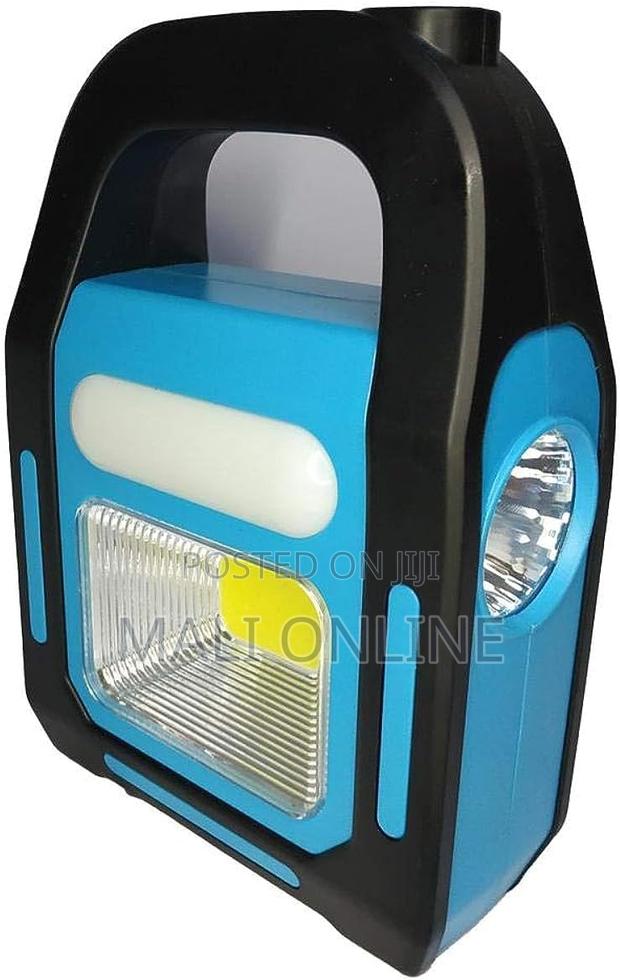 3-in-1 Solar Usb Rechargeable Cob Led Camping Kit. - thumbnail 2