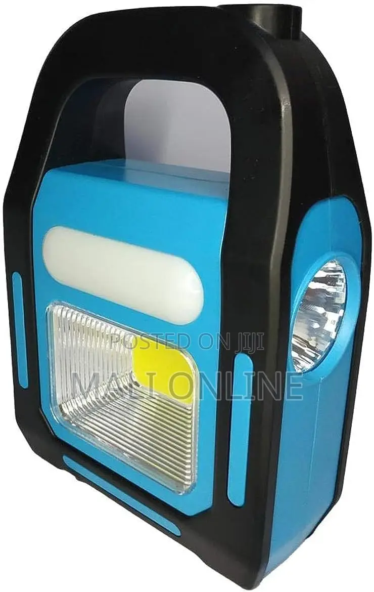 3-in-1 Solar Usb Rechargeable Cob Led Camping Kit.