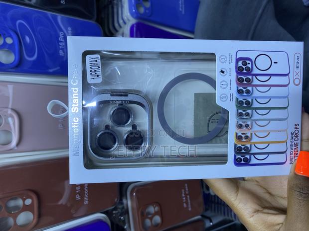 Sekoo iPhone 14 Pro Max Magsafe Case With Stand and Lens - main view