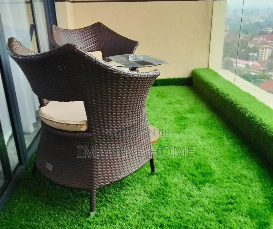 Decorate Your Balcony Garden With Grass Carpet