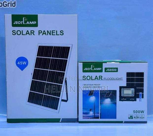 Jsot 500w Solar Floodlight - main view