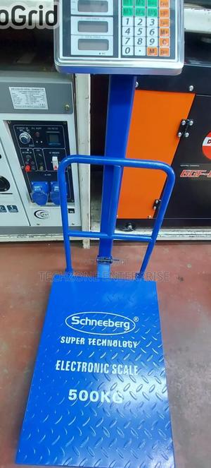 Digital Heavy Platform 500kg Weighing Scale Led Display - thumbnail 2