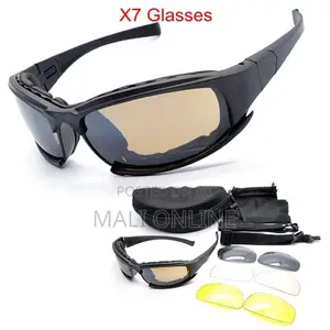 Polarized Daisy X7 Tactical Sunglasses With 4 Lenses