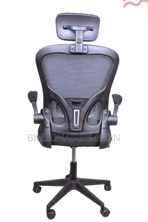 Office Seat, Mesh Back Office Chair With Headrest