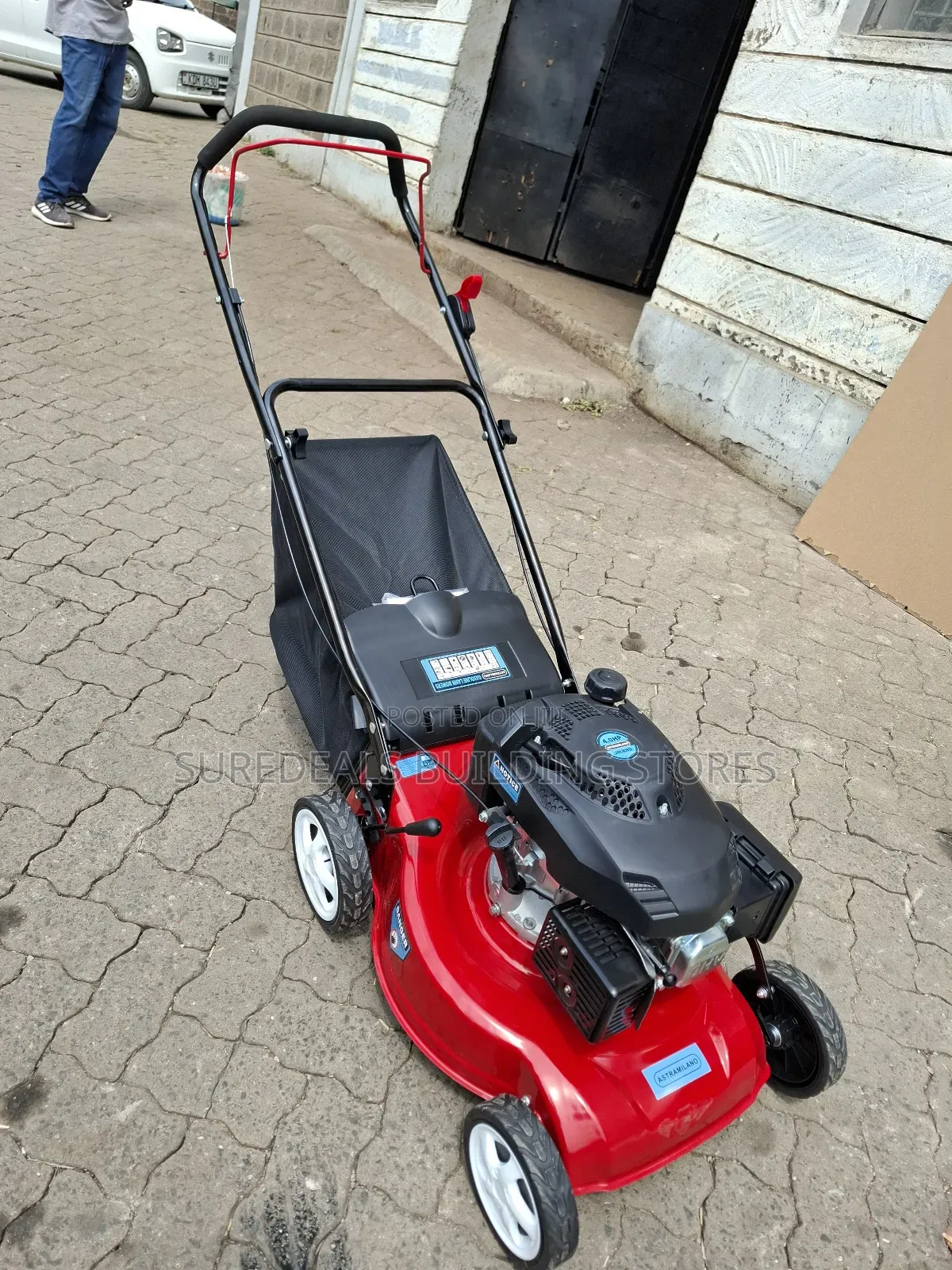 Lawn Mower 4hp 140cc Hand Push 18 Inches