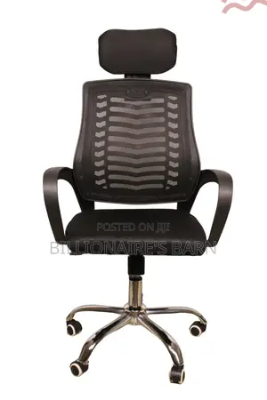 Office, Secretarial Mesh Chair With Lumbar Support