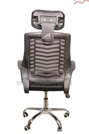 Office, Secretarial Mesh Chair With Lumbar Support