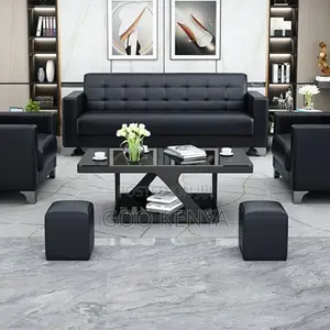 Office Sofa ; 5-Seater Reception Office Sofa