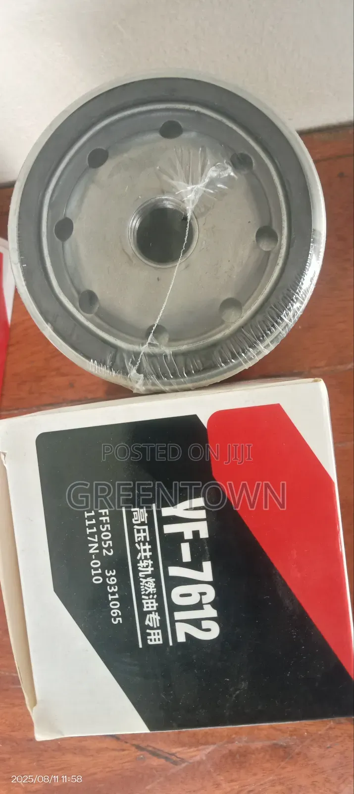 Diesel Fuel Filter Part No Yf7612,Ff5052,393065,1117n-010