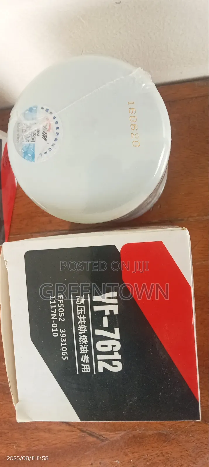 Diesel Fuel Filter Part No Yf7612,Ff5052,393065,1117n-010