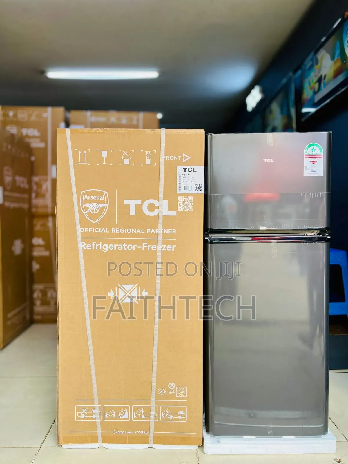 TCL F153tm <113lts Double Door Refrigerator