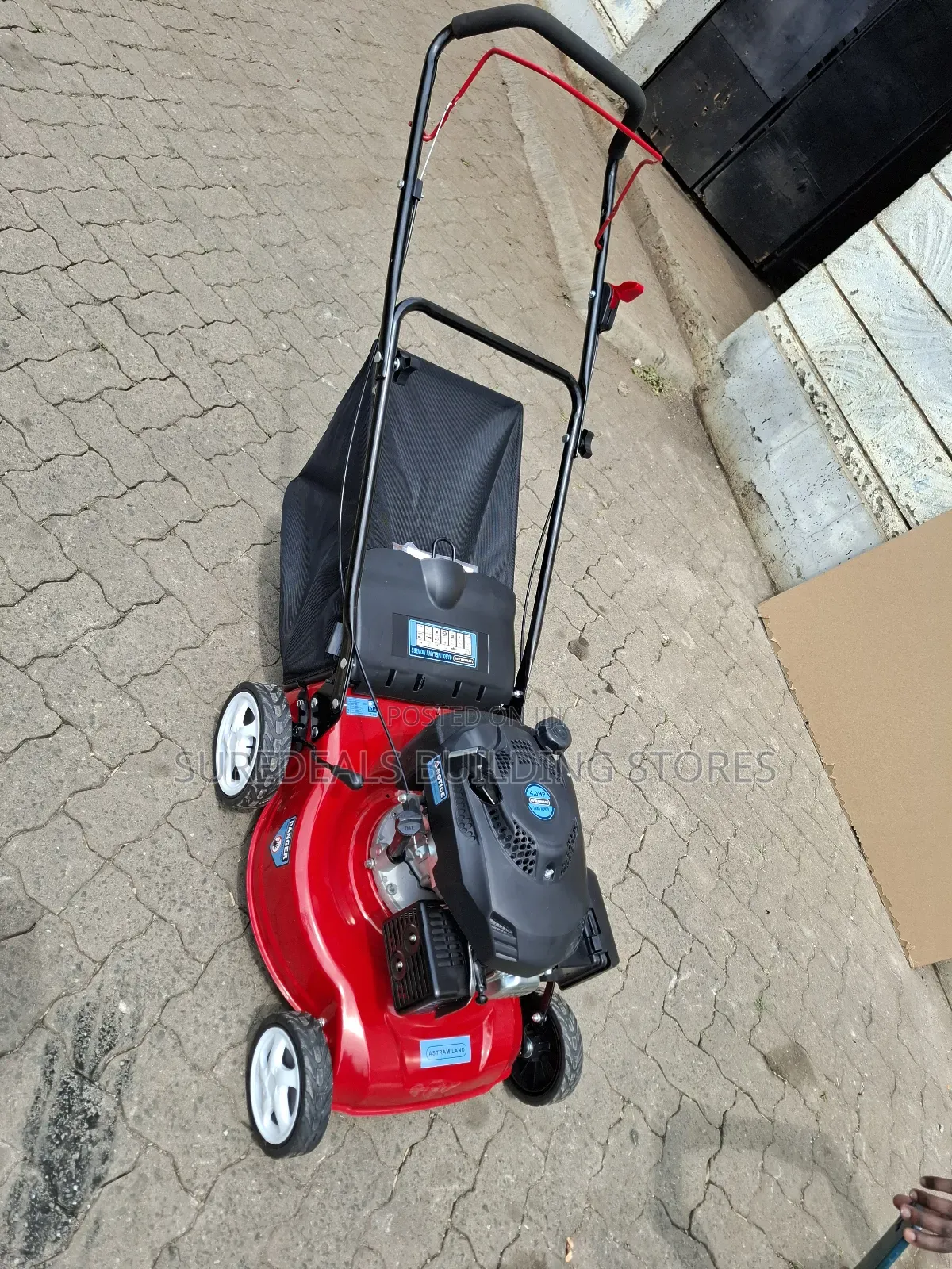 4hp Gasoline Lawn Mower Machine 18 Inches