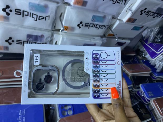 Cans iPhone 16 Magsafe Case With Camera Stand and Lens - main view