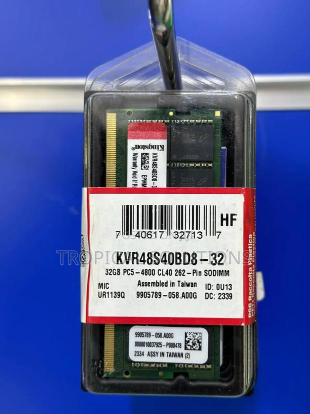 32gb Kingston Laptop Ram Ddr5 32gb 5600 - main view