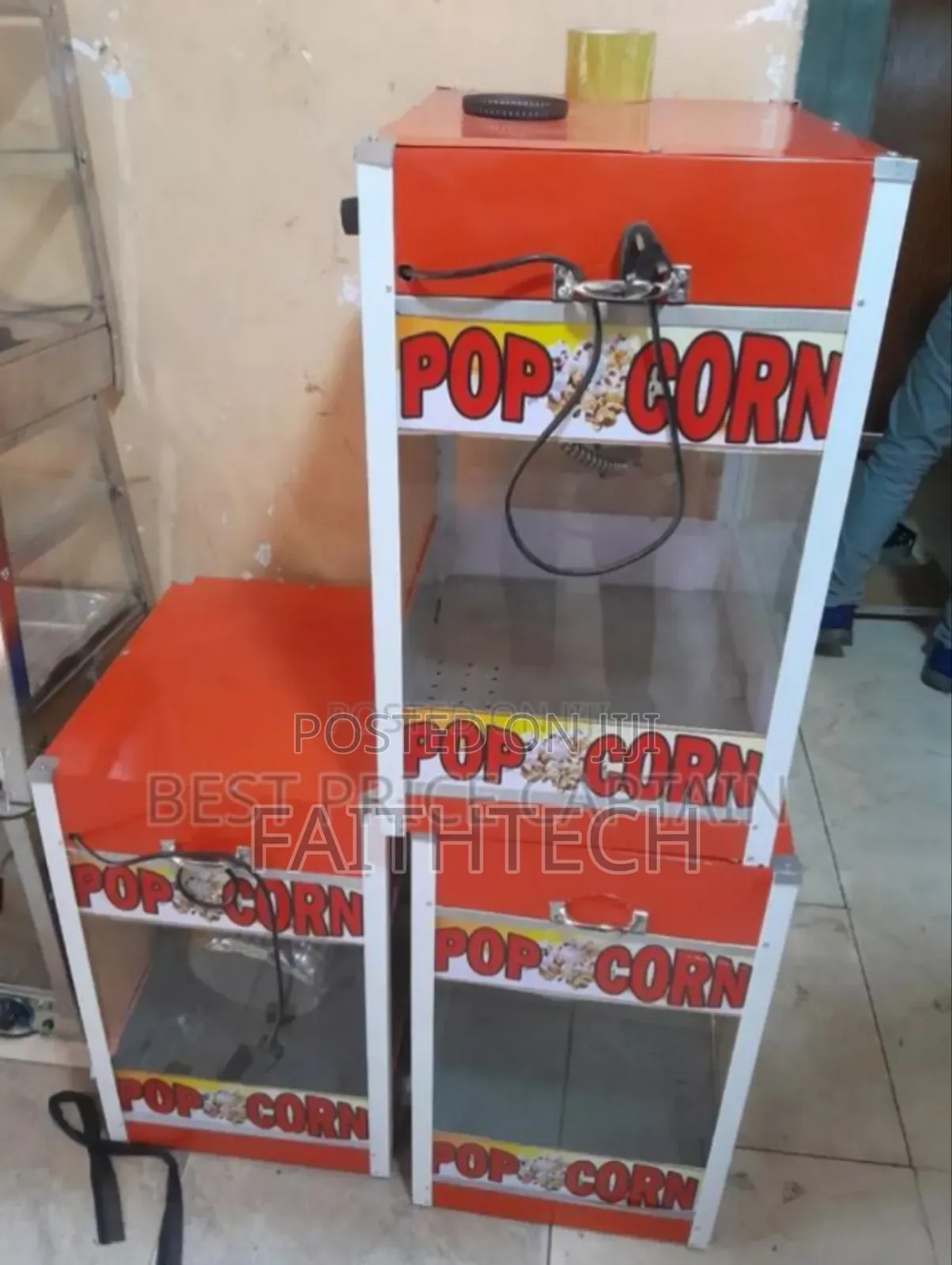 Commercial Popcorn Maker Machine