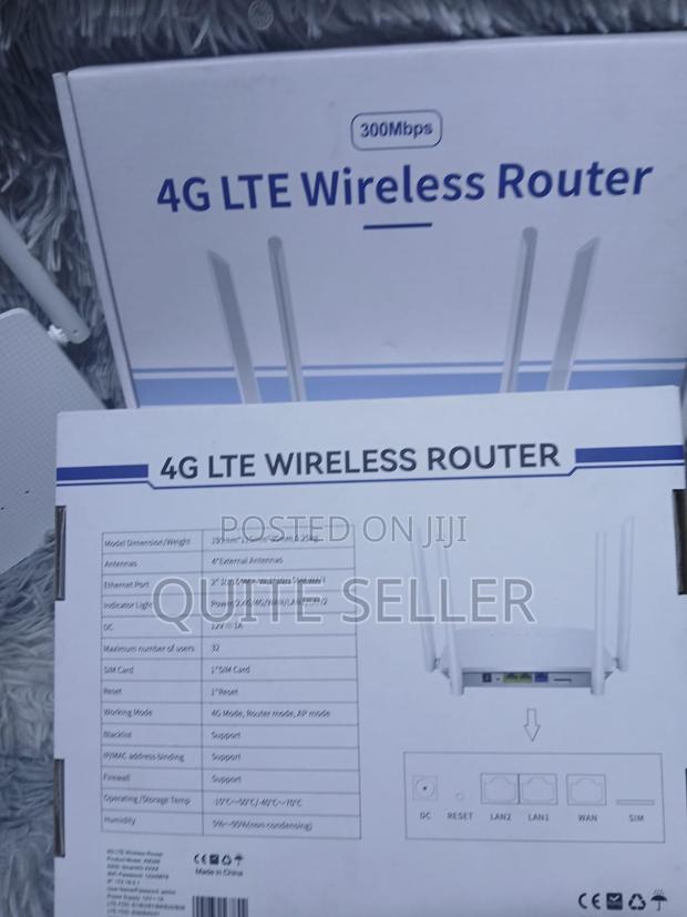 Faiba Safaricom Airtel Telkom Sailsky 4g Simcard Router