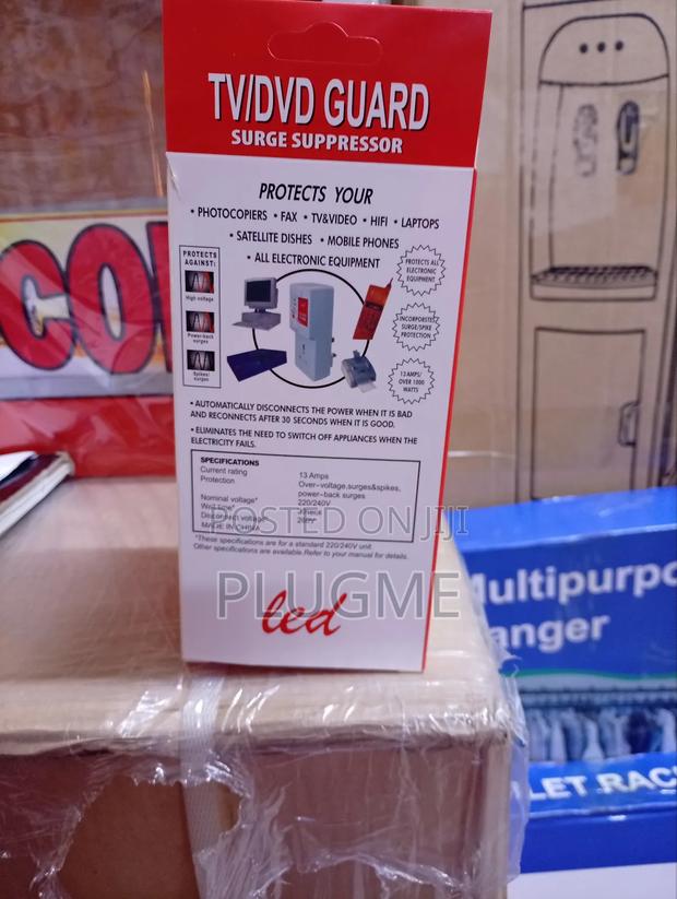 Tv/DVD/Fridge Power Surge Protector Guard - thumbnail 3