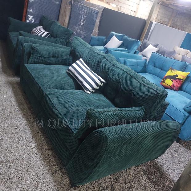Luxurious Jungle Green Upholstery