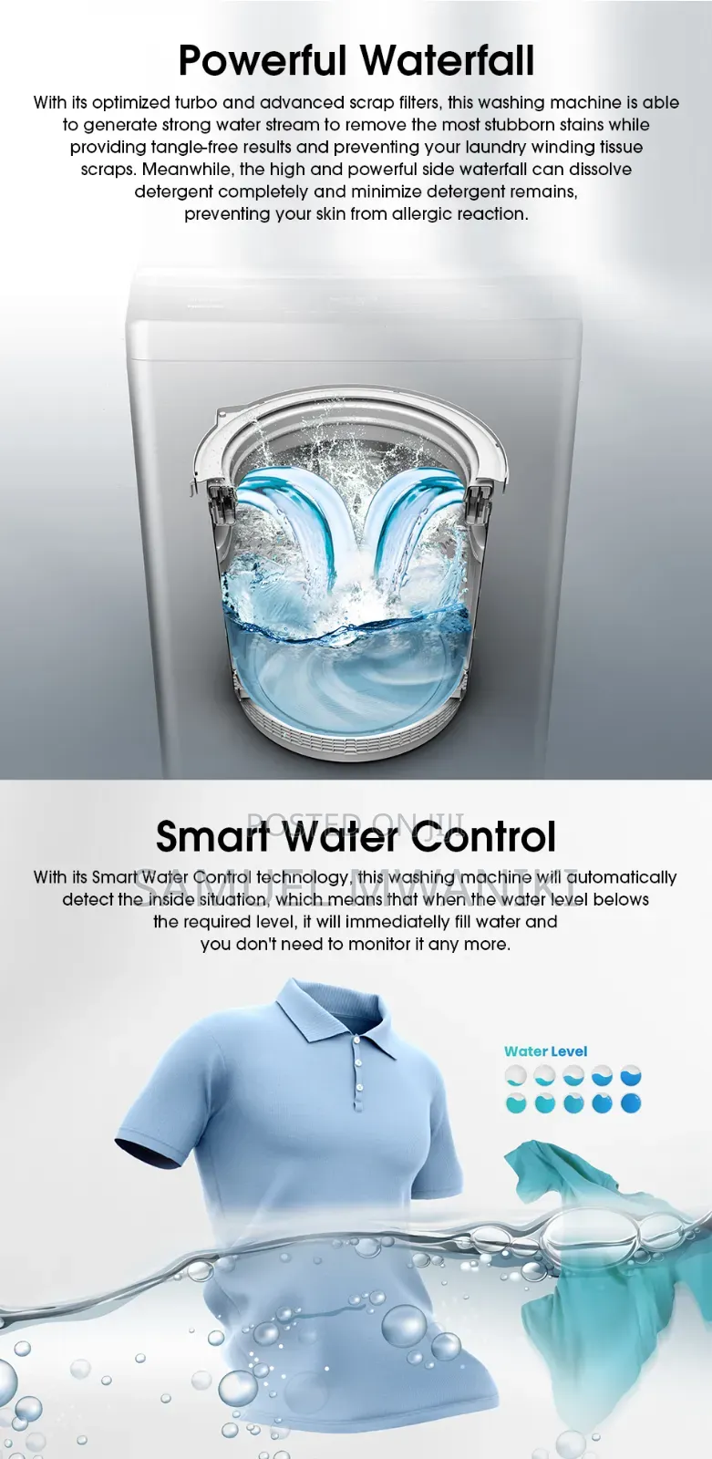 Hisense 14kg Top Load Automatic Washing Machine