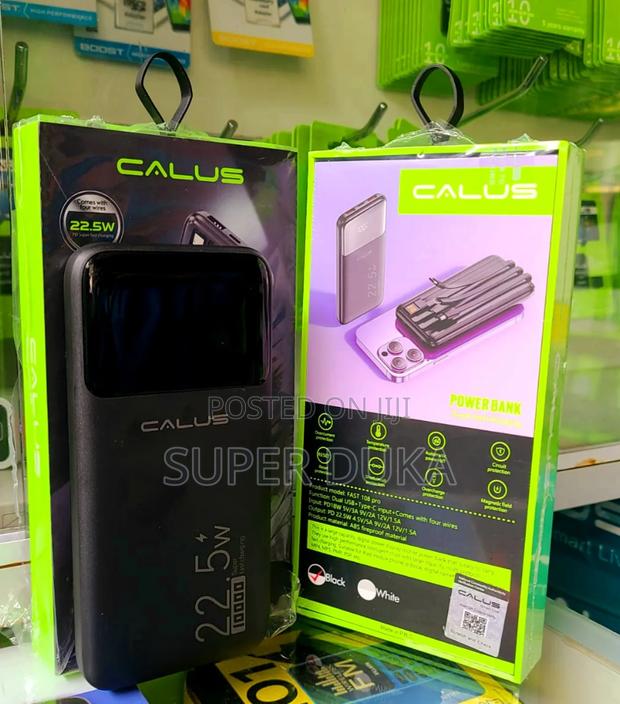 Calus Power Bank, "Fast 10 Pro" Model.