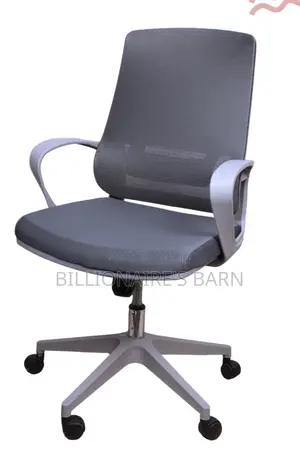Office Seat, Mesh Back Office Chair With Sleek Design