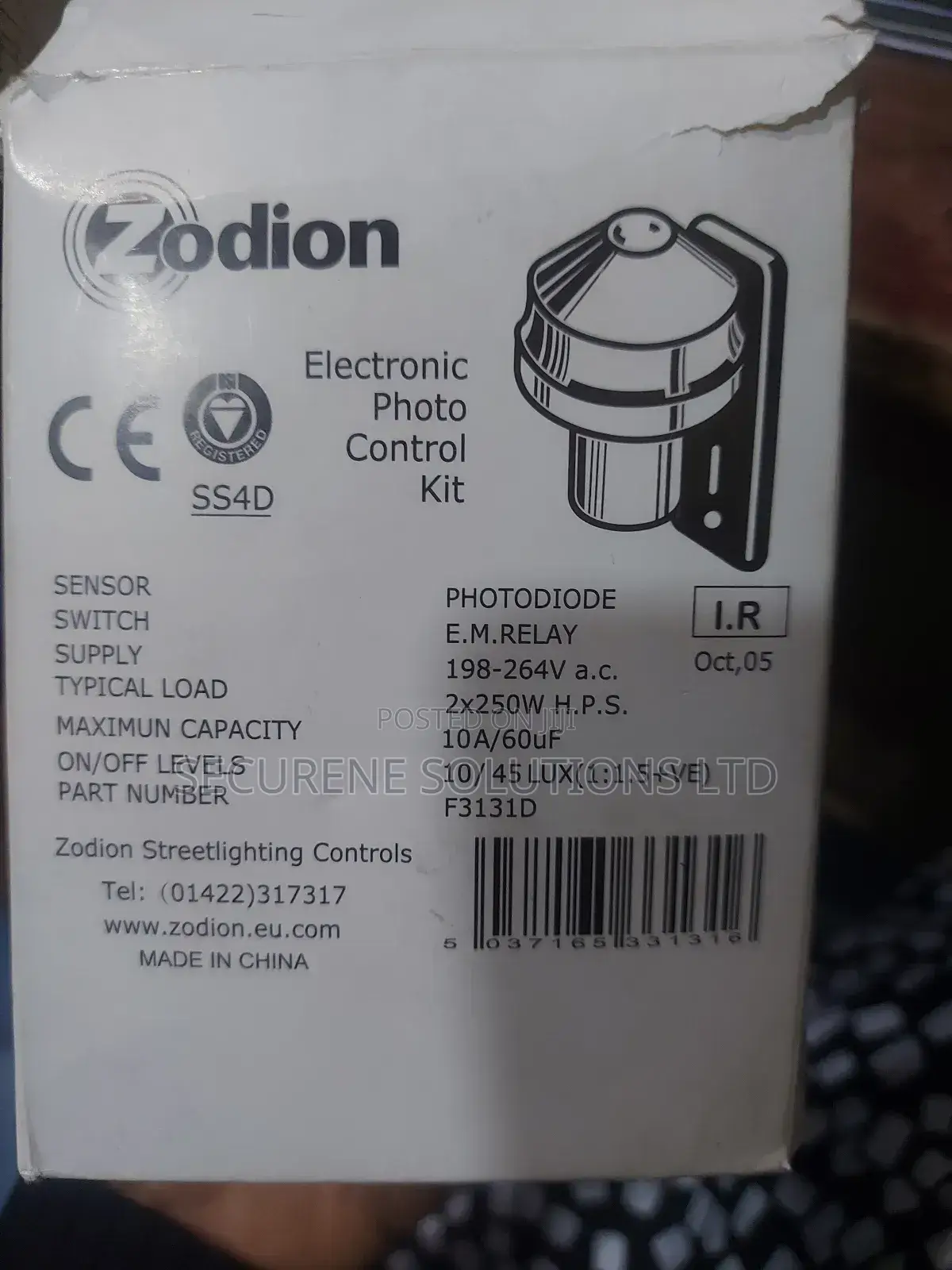 Zodion Electronic Photocell Control Kit