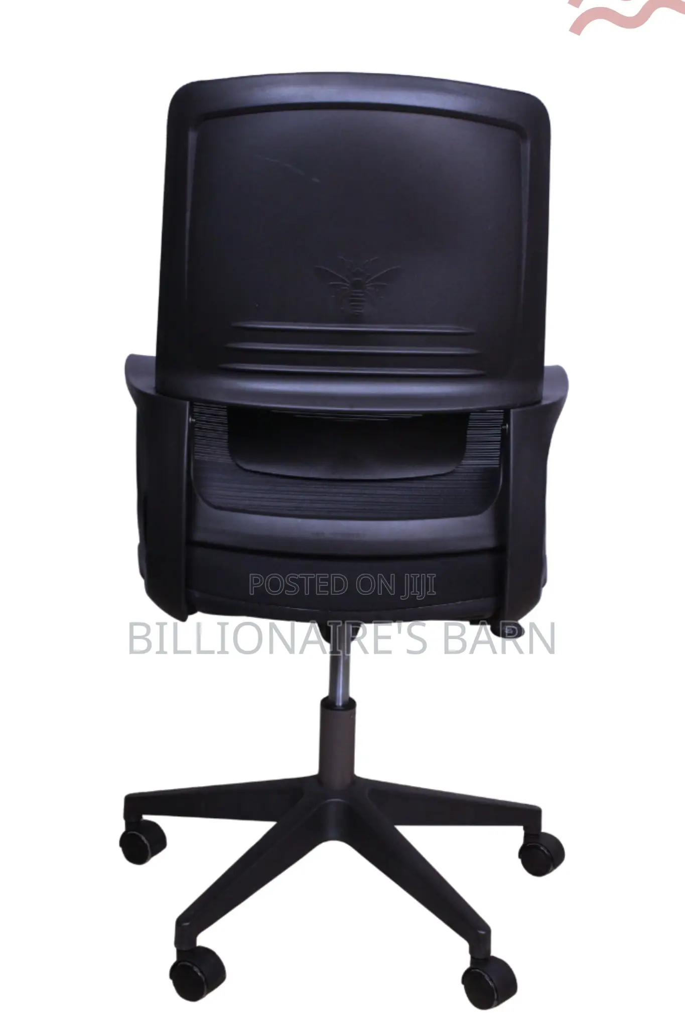 Office Seat; Black Executive Ergonomic Mesh Office Chair