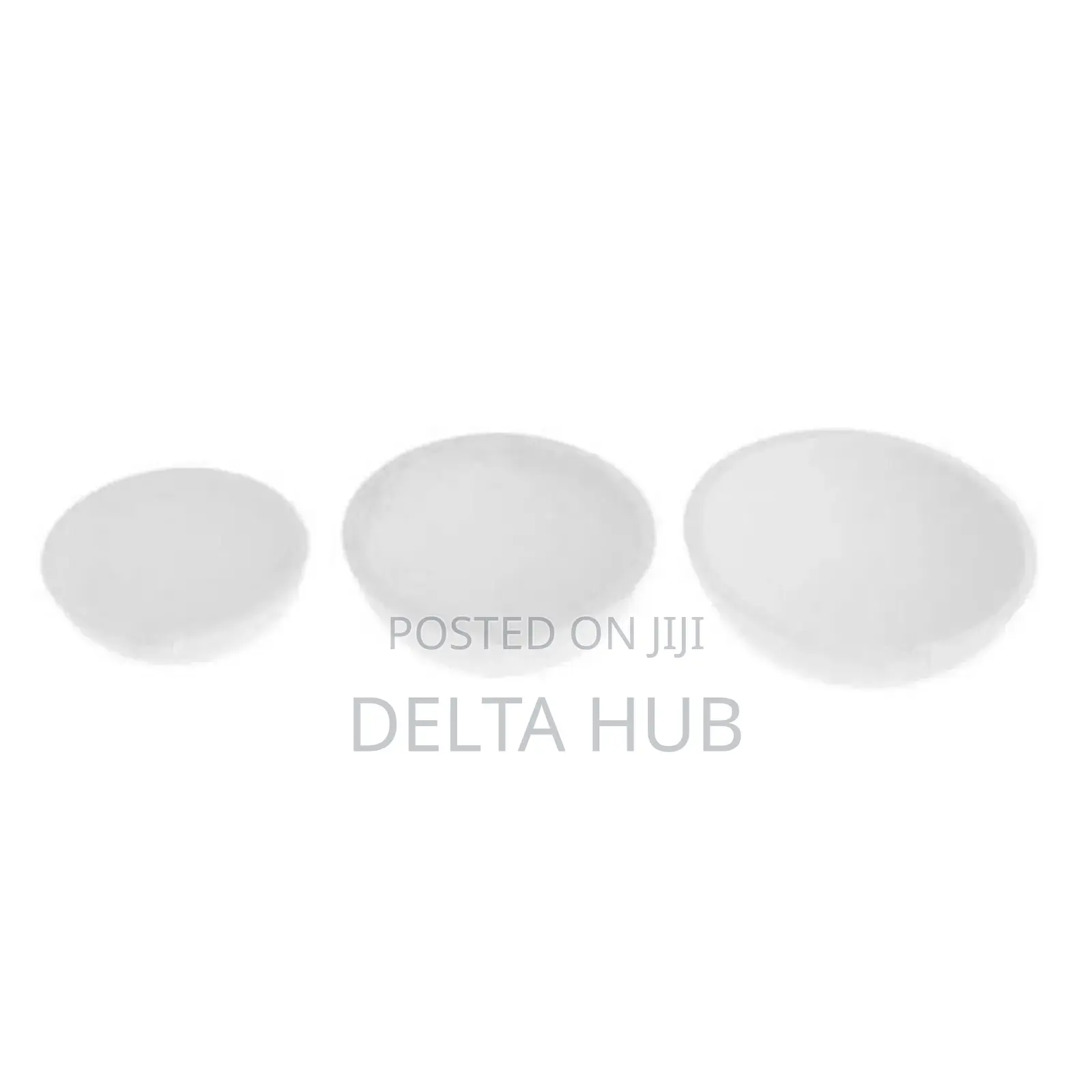 3pcs Goldmaster Ceramic Crucible Plates