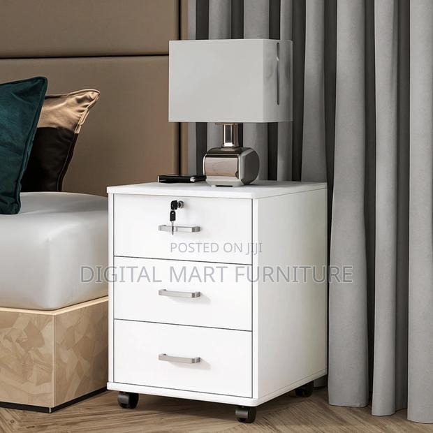 Office Cabinet: File Drawer Unit With Castors Office Cabinet - thumbnail 4