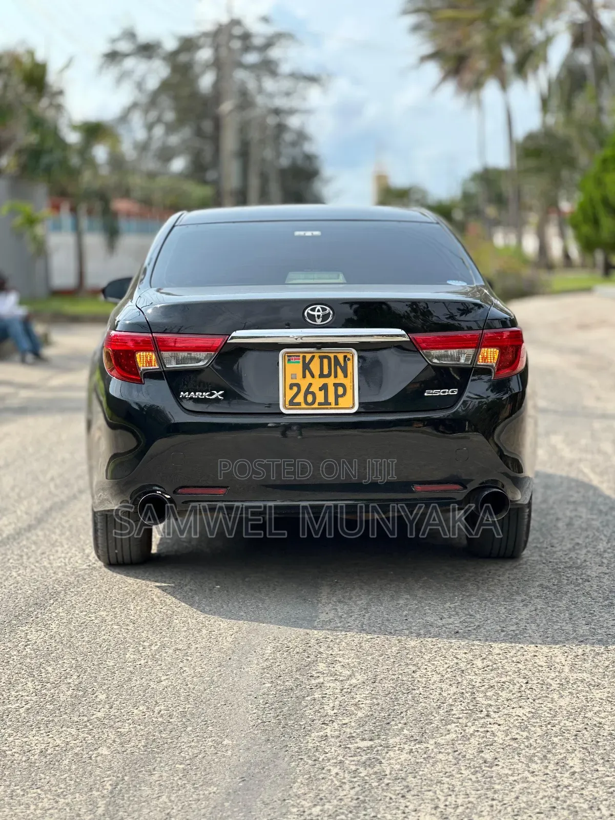 Toyota Mark X 2.5 AWD 2016 Black
