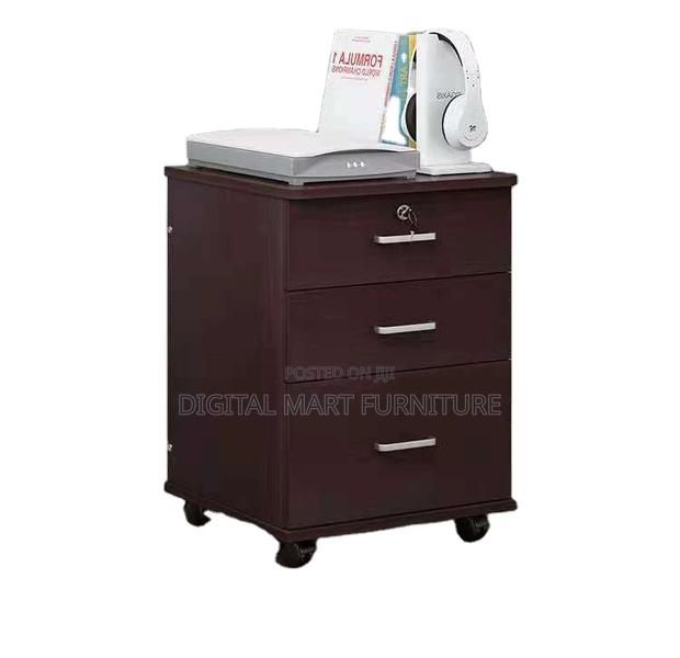 Office Cabinet: File Drawer Unit With Castors Office Cabinet - thumbnail 5