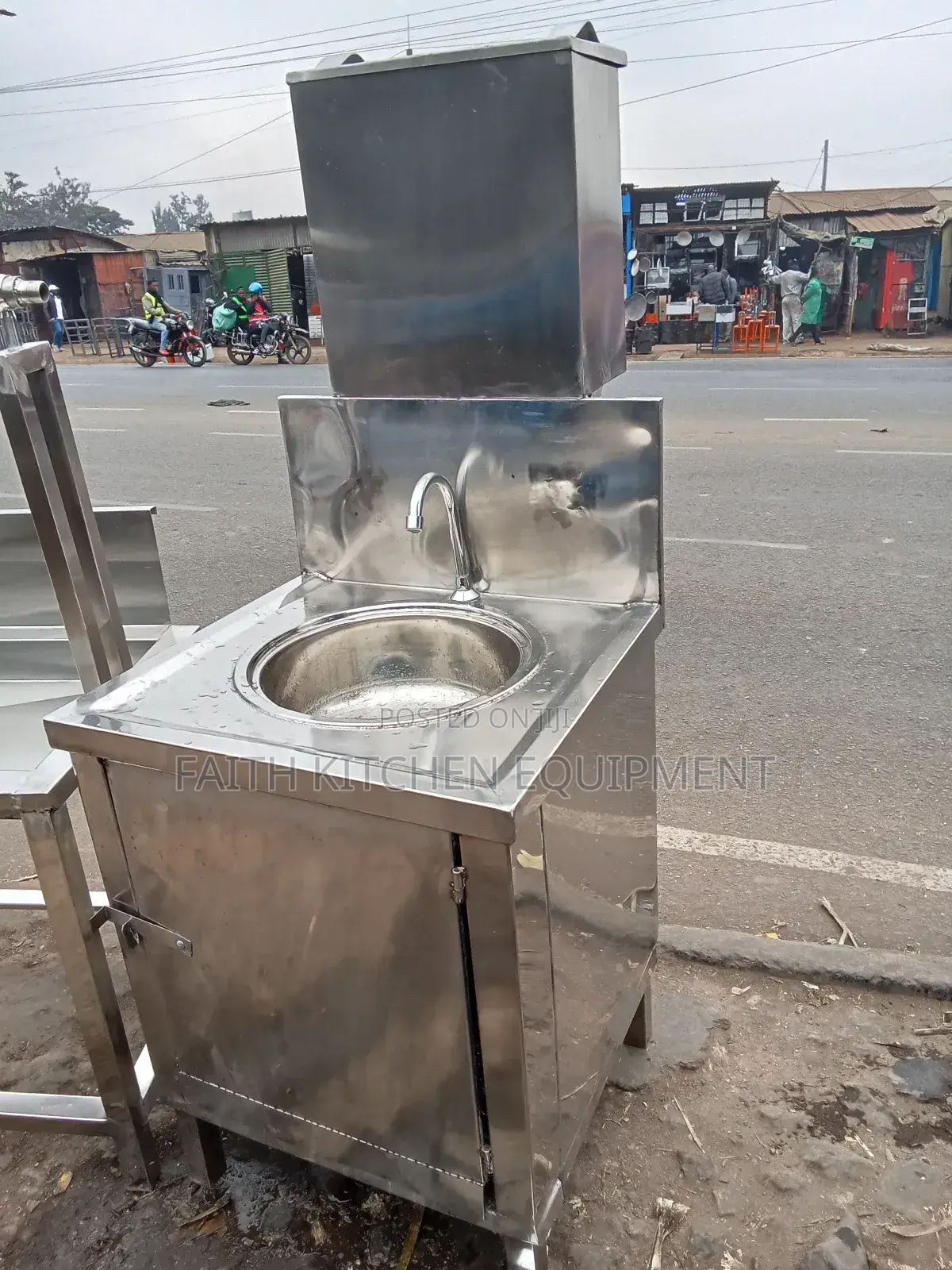 Stainless Steel Kitchen Sink With Tap