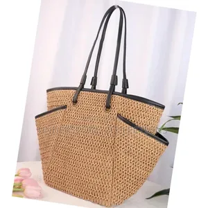 *Large Capacity Women's Straw Tote Bags