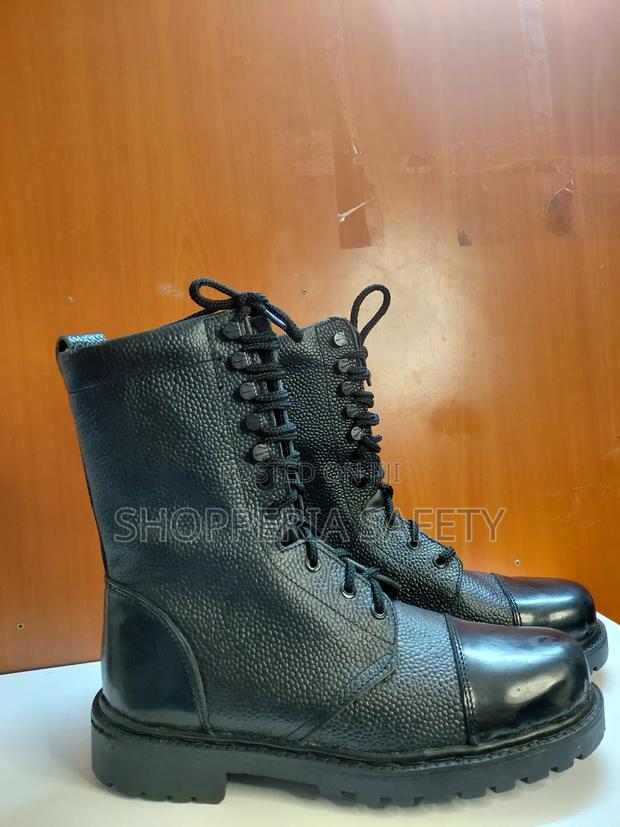 Mmilitary High Cut Boots - main view