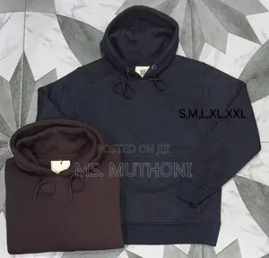 Quality Warm Plain Adult Hoodies