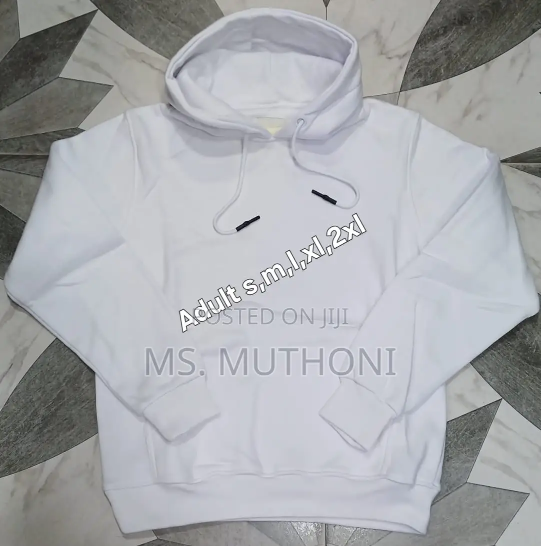 Plain Quality Adult Hoodies Upto Size XXL